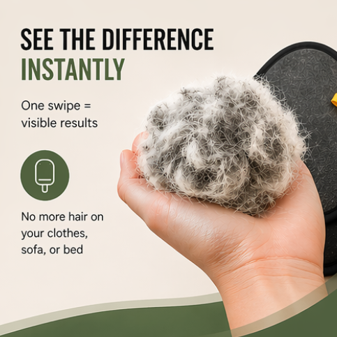 Electrostatic Hair Remover